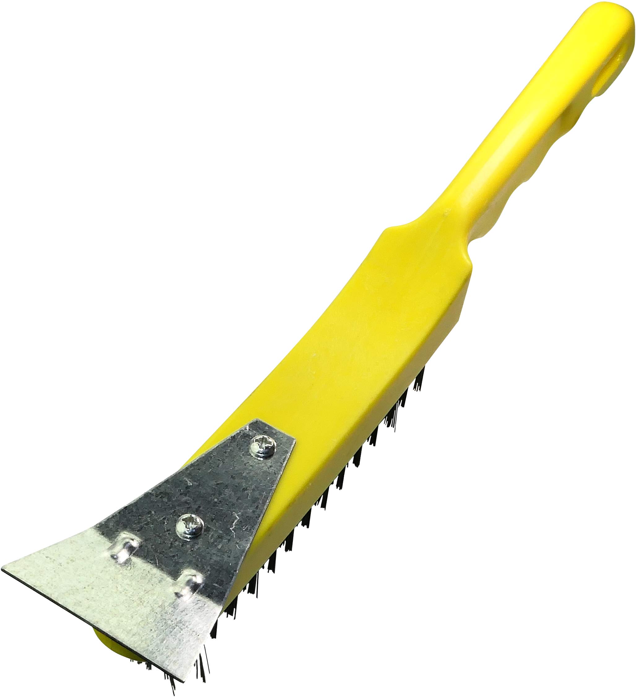 Image secondaire de Brosse Métallique AERZETIX avec Racloir Ergonomique - 290mm