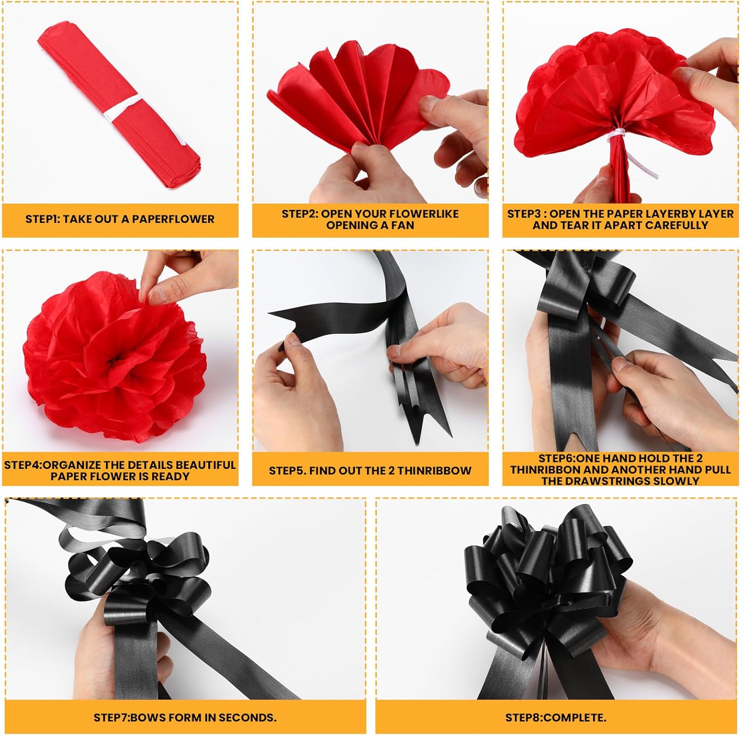 77 Pcs Large Bulletin Board Decor 34.7 x 53.2 Inches Black Women Portrait Decor 6 Inch Paper Flowers 4.7 Inch Pull Bows for Classroom African American Celebration(Black History Month Green)