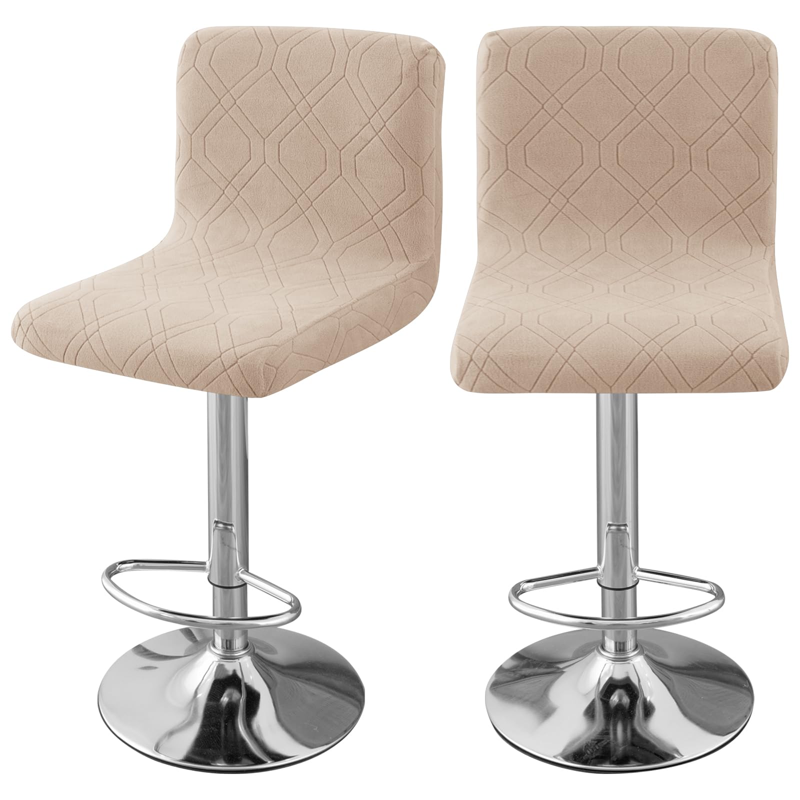 Chair Covers Bar Stool Cover 2pc Bar Chair Cover Swivel Bar Stool Slipcover