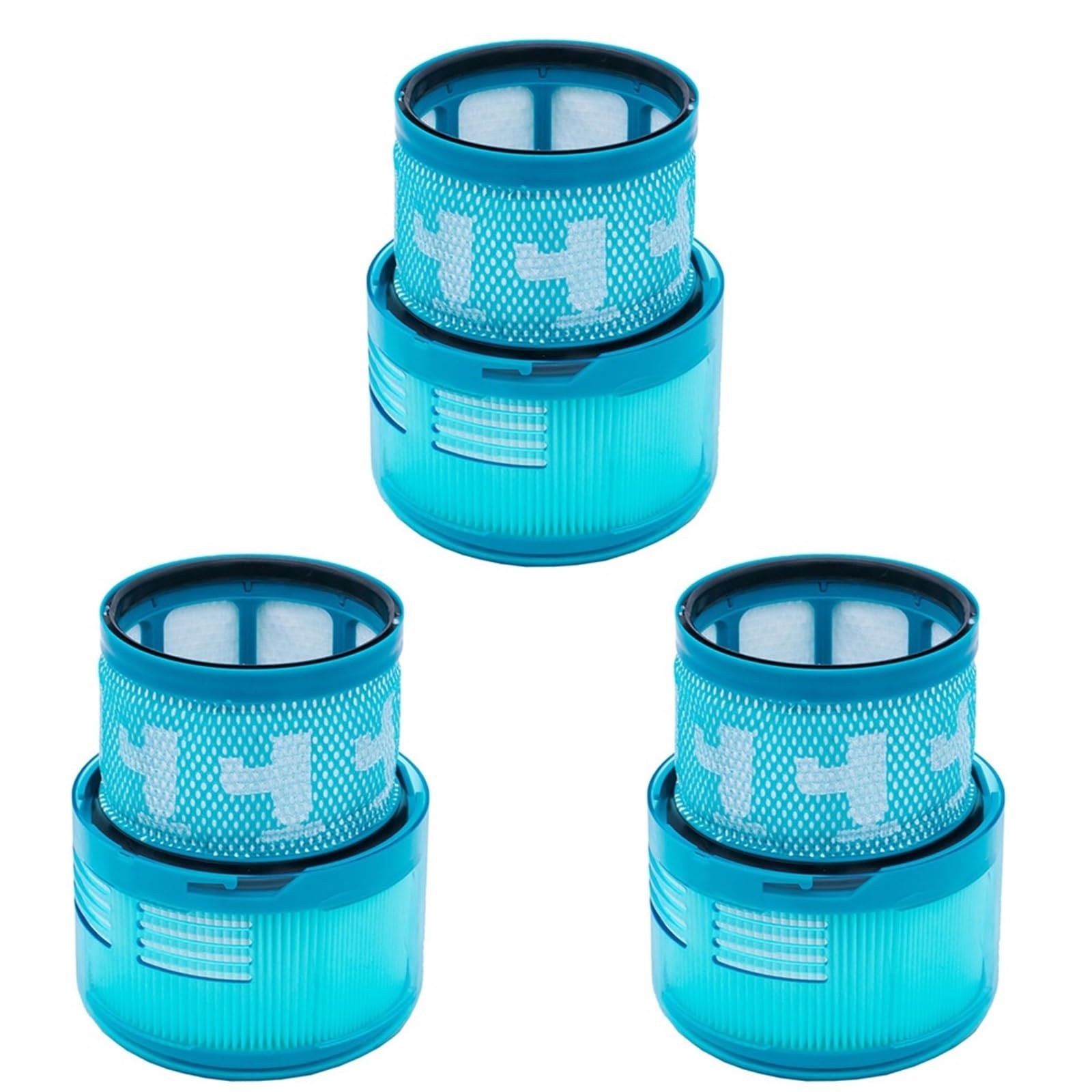 Staubsaugerfilter Waschbar Hinten, Kompatibel Mit Dyson, Gen5 Detect Übergroße Staubsaugerteile(3pcs)