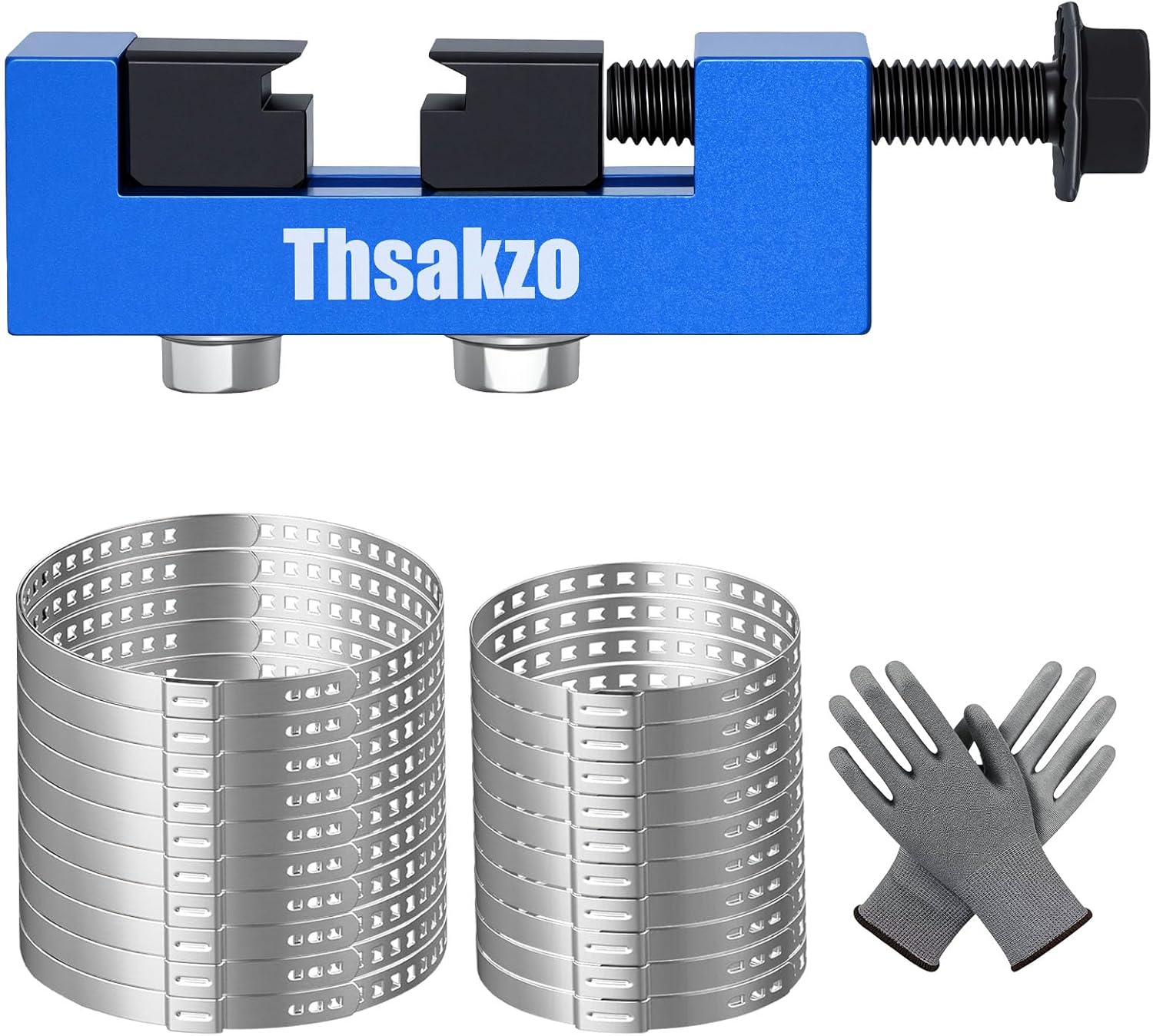 Cv Boot Clamp Tool with 304 Stainless Steel Cv Boot Clamp for CV Axle Dust Boot Removal & Installation, Compatible with Cars, Trucks, ATVs, SUVs for Automotive Maintenance & Repair