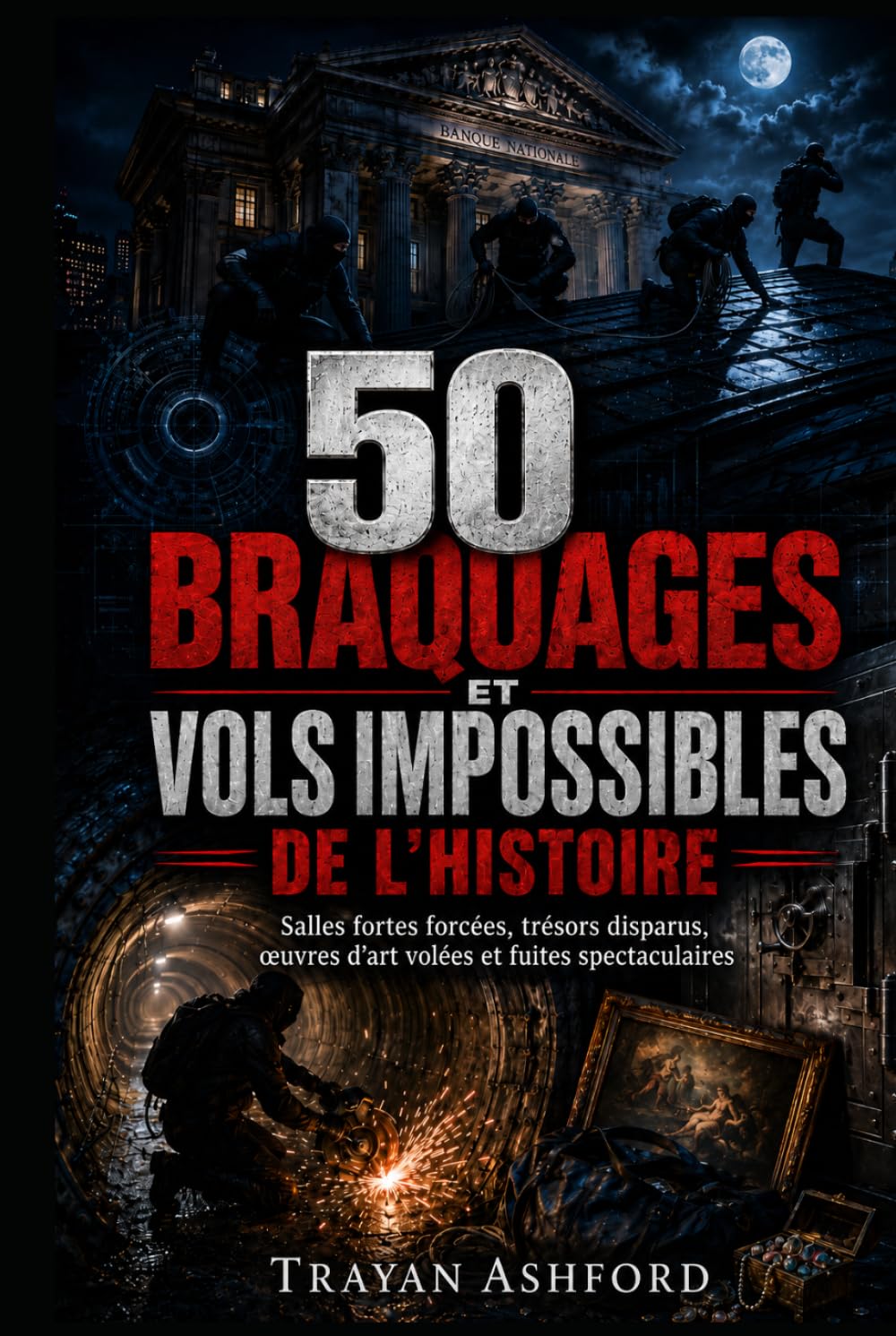 50 BRAQUAGES ET VOLS IMPOSSIBLES DE L’HISTOIRE: Salles fortes forcées, trésors disparus, œuvres d’art volées et fuites spectaculaires (L’Archive du crime)