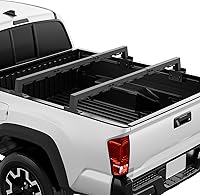 YZONA Truck Bed Rack with 2 Cross Bars - Adjustable 1000 lbs Cargo Carrier for Silverado, Ram, F-Series, Tacoma, Tundra & More