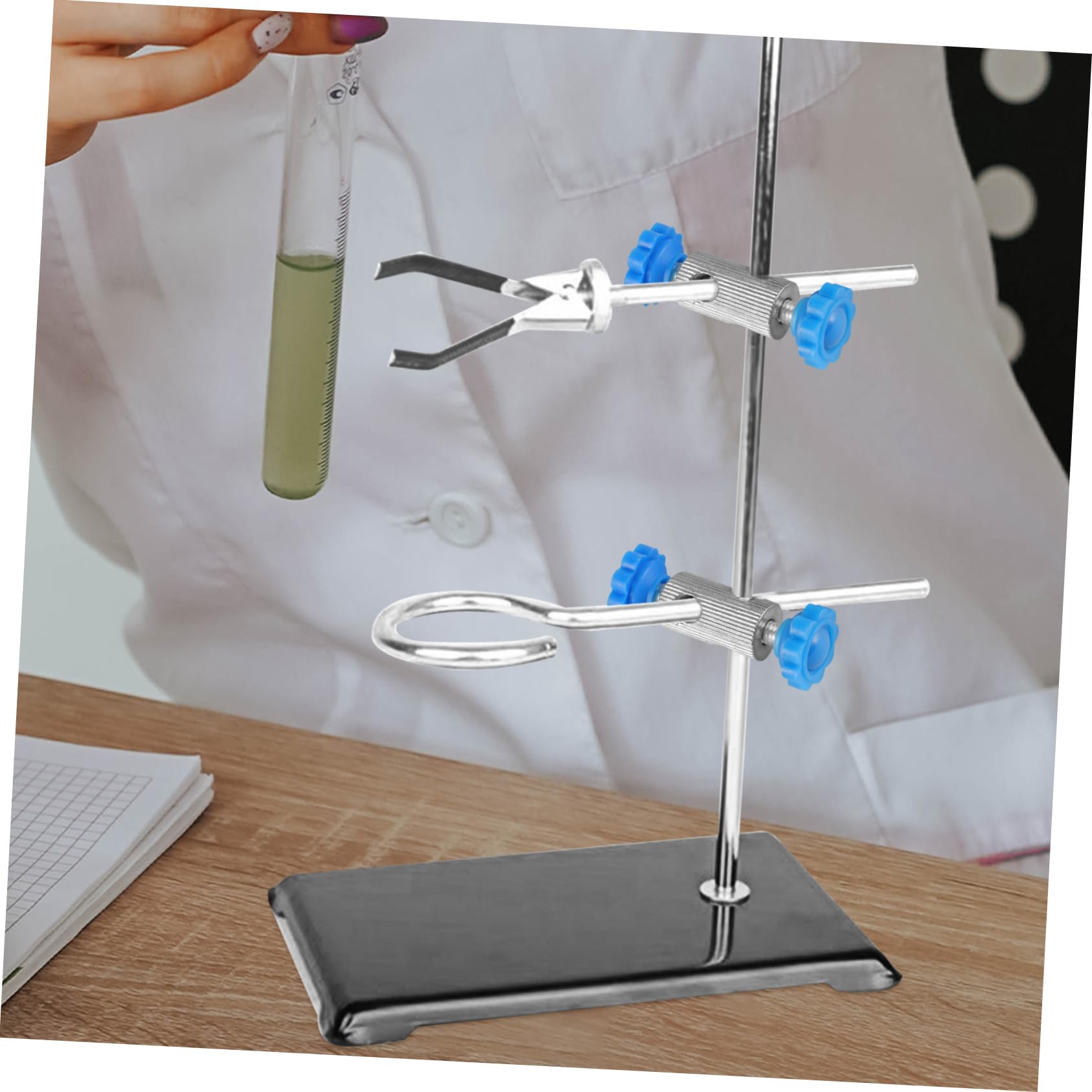 ULTECHNOVO 10pezzi Morsetti Per Supporto Da Laboratorio Clip Robusta e Durevole Per Esperimenti Accessorio Essenziale Per Attrezzature Scientifiche