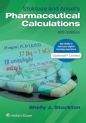Ebook - Stoklosa and Ansel's Pharmaceutical Calculations (PDF Instant Download)