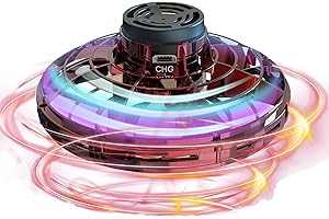 GoolRC Mini UFO Fidget Spinner Drone Hover UFO Boomerang Hand Controlled Spinning Flying Toy