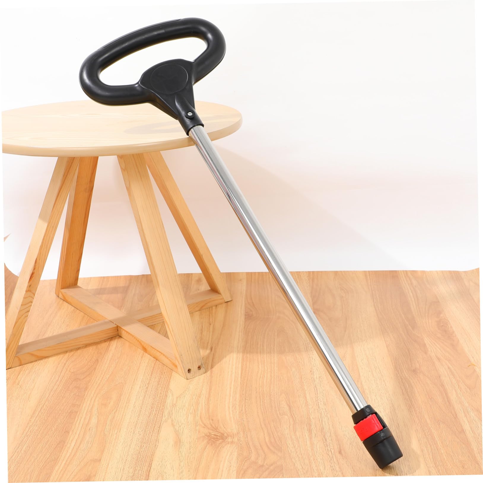 Maniglia Ricambio per Passeggino, Acciaio Inox e Plastica | Diametro di Montaggio 25mm, Sgancio Rapido, per Genitori, Design Ergonomico e Pratico
