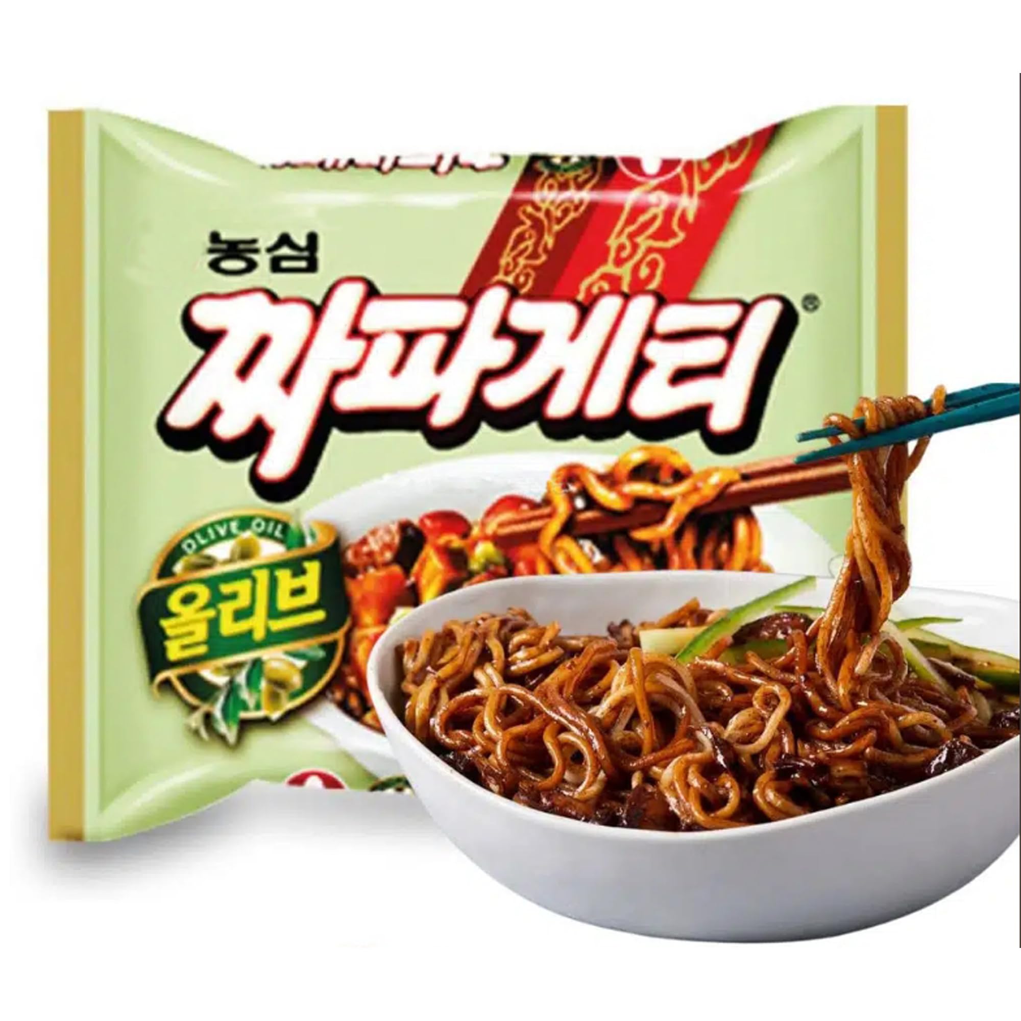 Fideos Ramen Chapagetti, Pack 3 de Fideos Instantáneos Coreanos con Salsa de Jjajang, Sabor Auténtico y Cremoso, Listos en 4 Minutos, Ideal para Hogar, Oficina y Viajes, 140g Por Unidad