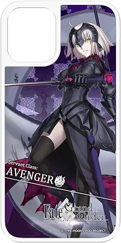 HAKUBA Character Mode FateGrand Order PCM-IP12M6661 iPhone 12 Mini 5.4-Inch Case, Supports Wireless Charging, Lightweight, Thin, iPhone Cover,