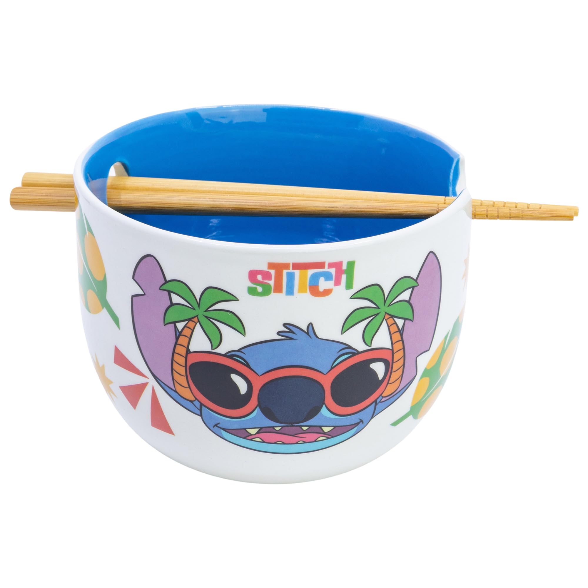 Ceramic Ramen Bowl with Chopsticks in a Gift Box – Stitch