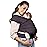 Boba Baby Wrap Carrier - Original Baby Sling Carrier for Newborns (7-35 lbs), Soft, Secure, Hands-Free & Ergonomic, Ideal for Comfortable Bonding, New Parents (Serenity Charcoal)