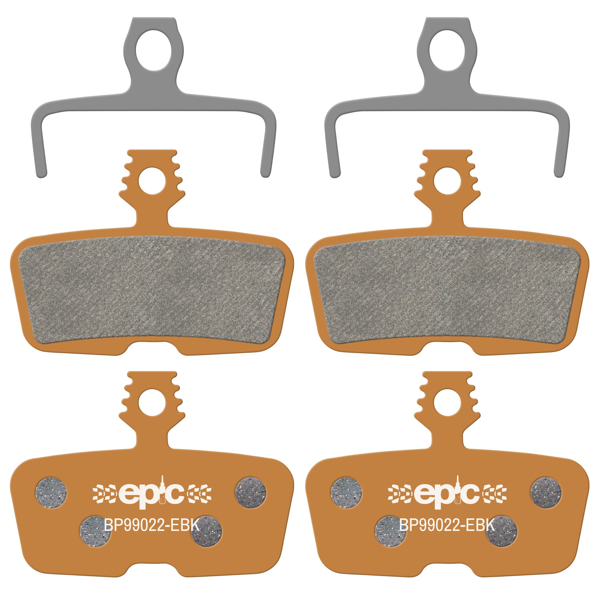 epic Disc Brake Pads for SRAM DB8, Motive, Code, Code Stealth, G2 RE & Guide RE| Organic, Sintered, Ceramic, E-Bike Options | 2 Sets (E-Bike)