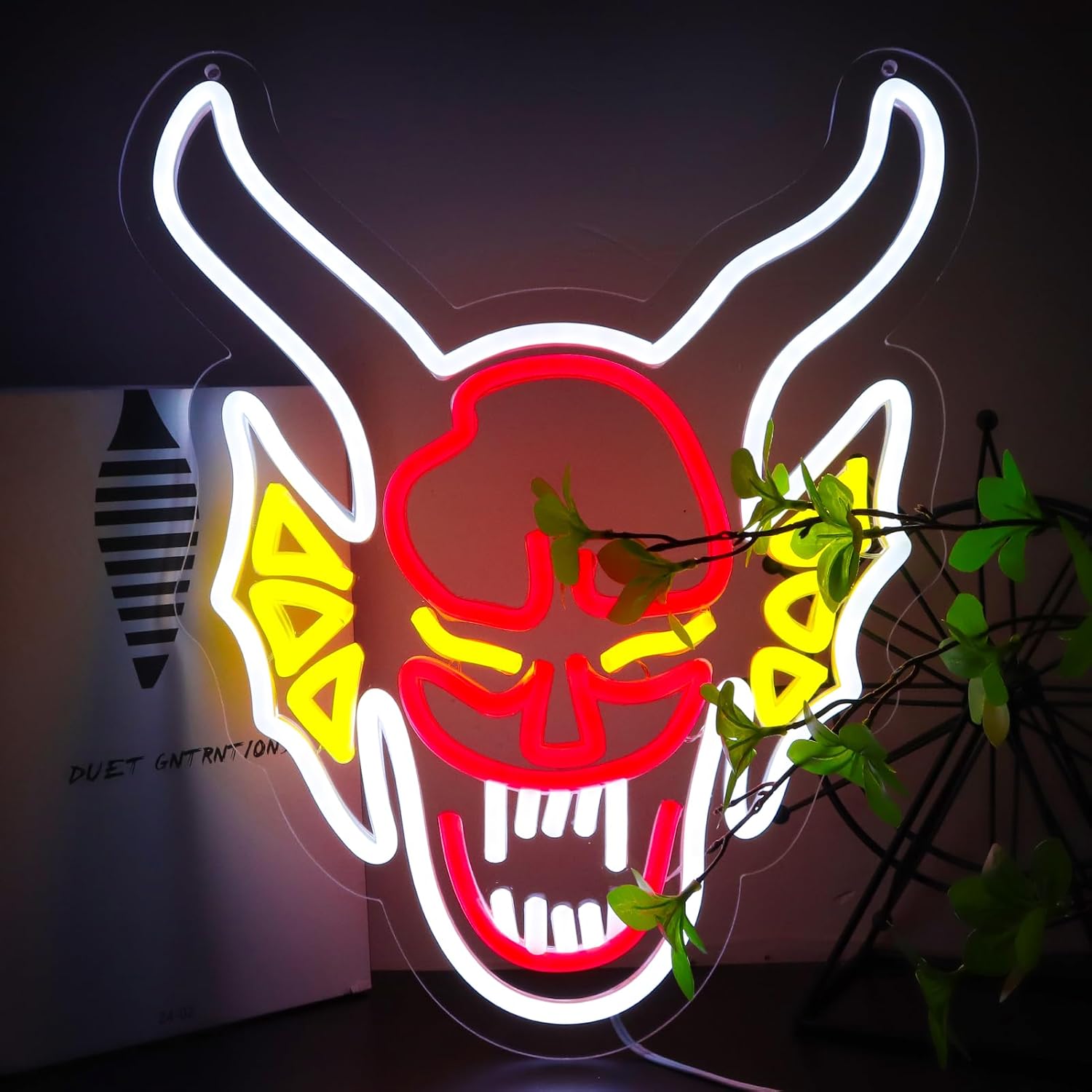 Stranger Neon Sign，LED Neon Light Up Sign for Wall Art Decor，Gifts for Teen Boys、Teenage Girls、Game Player