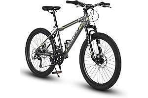24/26" Mountain Bike: Conquer All-Terrain Adventures