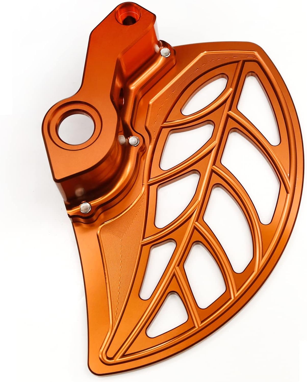 Dirt Bike Front Brake Disc Rotor Guard Cover Protector Compatible with TC125 All 2014-2020 (Orange)