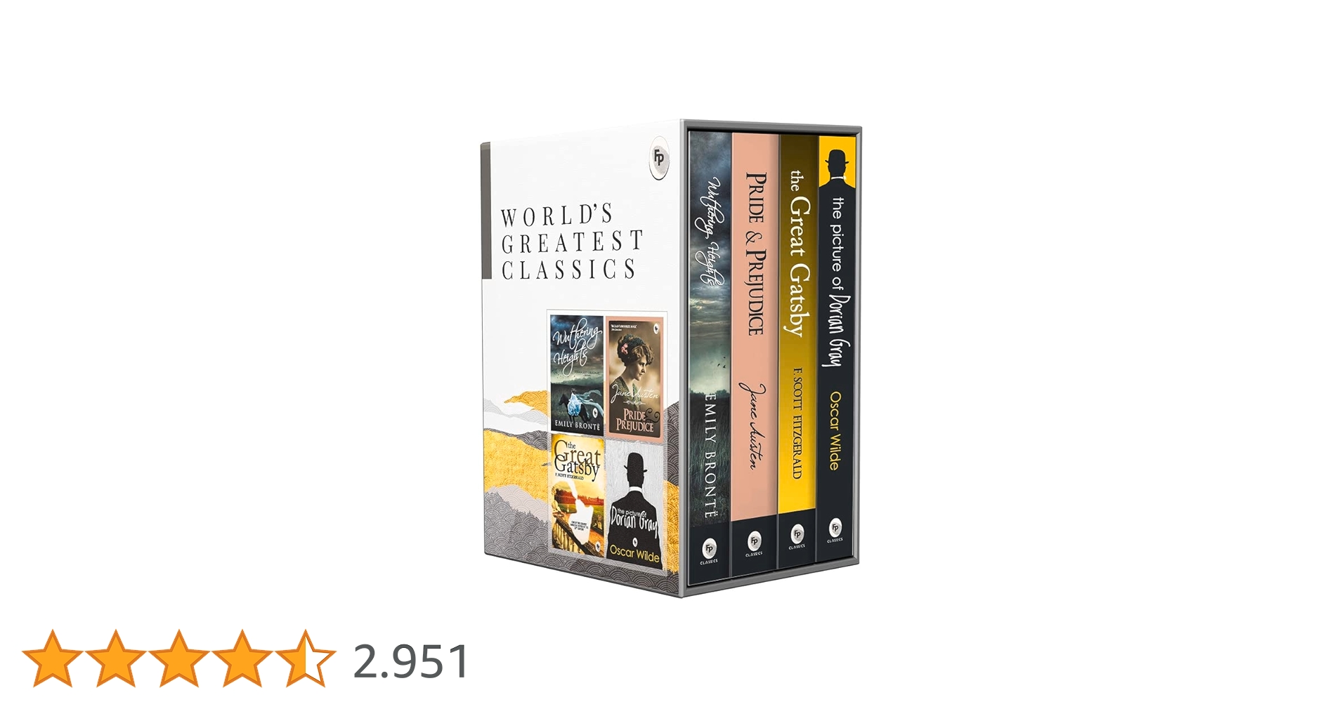 【4冊セット】Classic Novels 洋書 World's Greatest Classics (Set of 4 Books): Classic