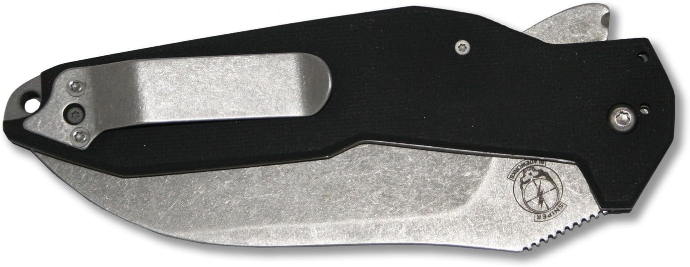TOP оƒƒERS Boker 01BO160 Plus S2 Knife with 4 in. Straight Edge Blade, Black