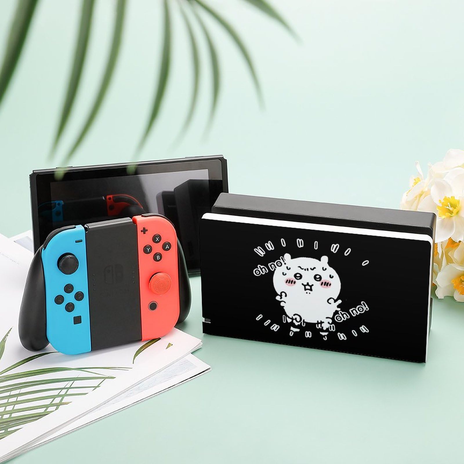 美品】2024年購入 完動品Switchセット。ドックカバー/ケース付