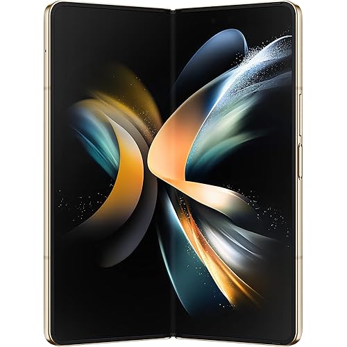 SAMSUNG Galaxy Z Fold 4 Factory Unlocked 1TB Beige SM-F936U1 (Renewed)