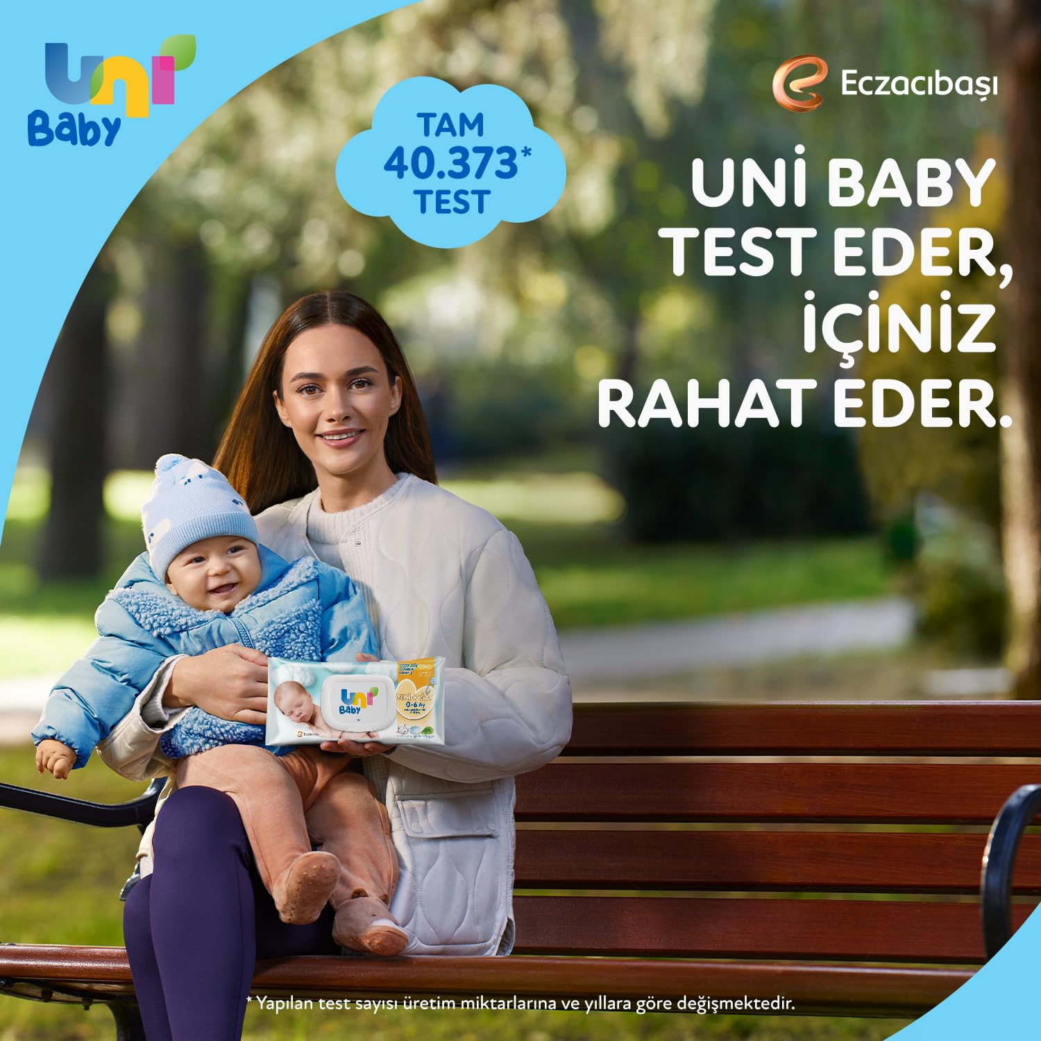 Uni Baby Yenidoğan Islak Mendil 40 Yaprak