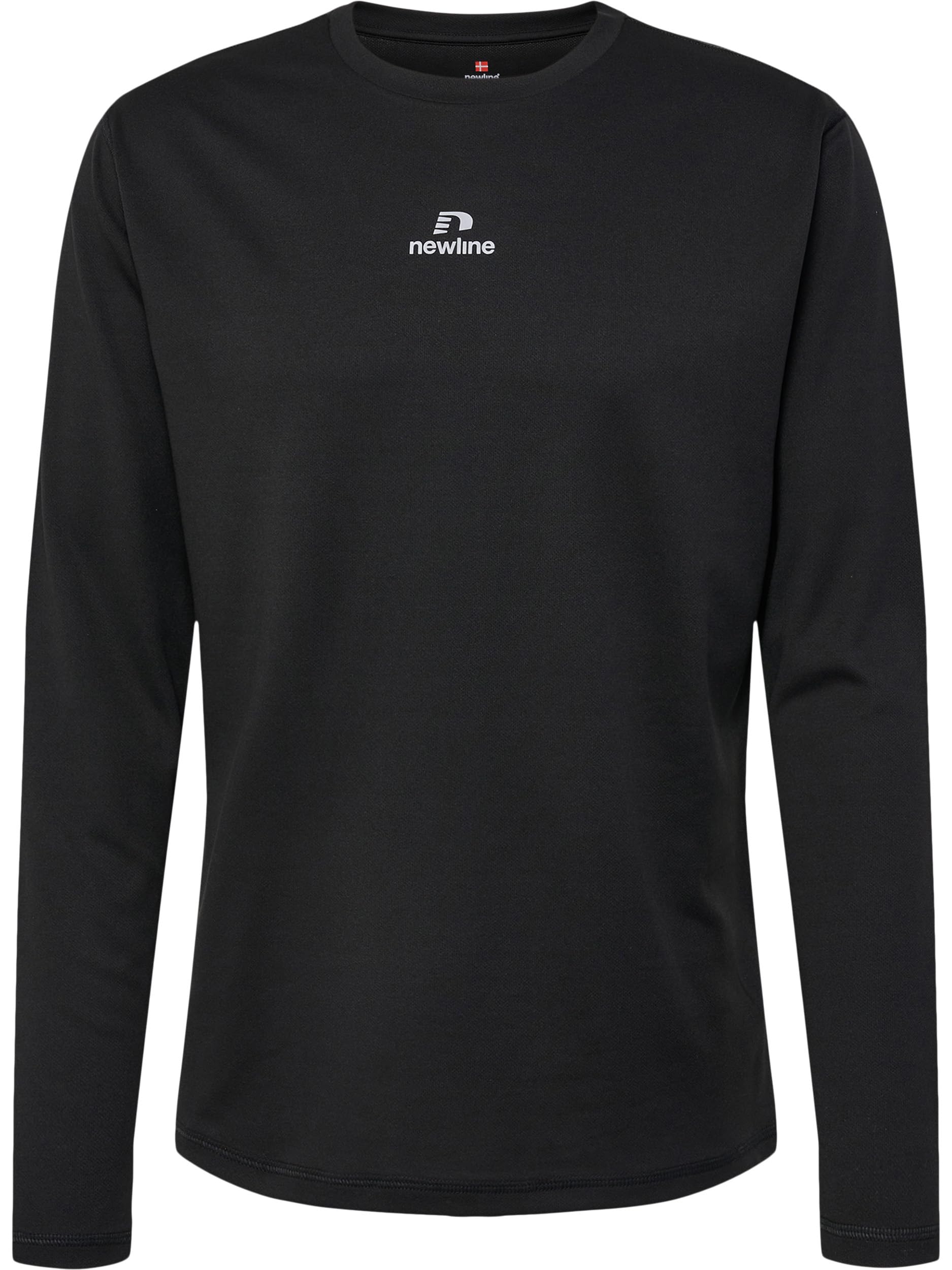 Newline T-Shirt L/S Reflective Logo Nwlbeat Running Men's Size
