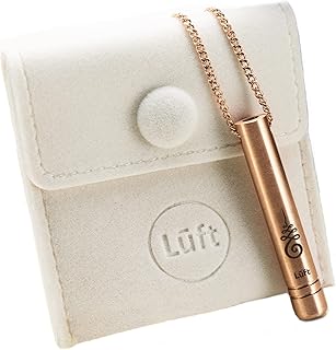 Japanese Anxiety Necklace Mindfulness Meditation Accessories Depression and Anxiety Relief Items, Komuso Breathing Necklace Spiritual Jewelry Breathing Exercise Device Stress Relief