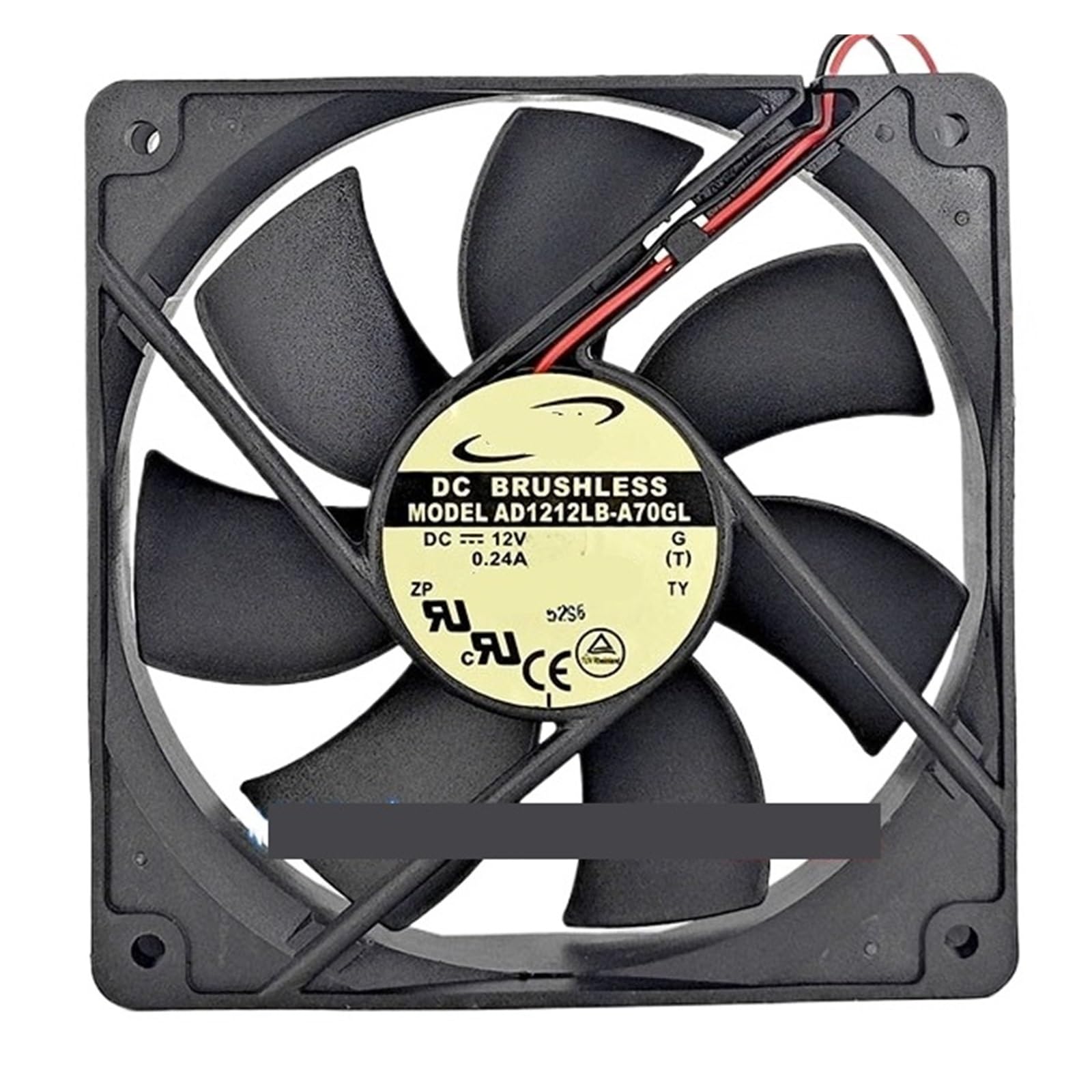 Ventilateur 120mm AD1212LB-A70GL 12V 0.24A pour boîtier PC