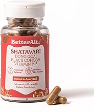 Better Alt Shatavari Capsules | with Dong Quai & Black Cohosh | Helps with Meno Support | Supplement for Women | 1-Month Pack