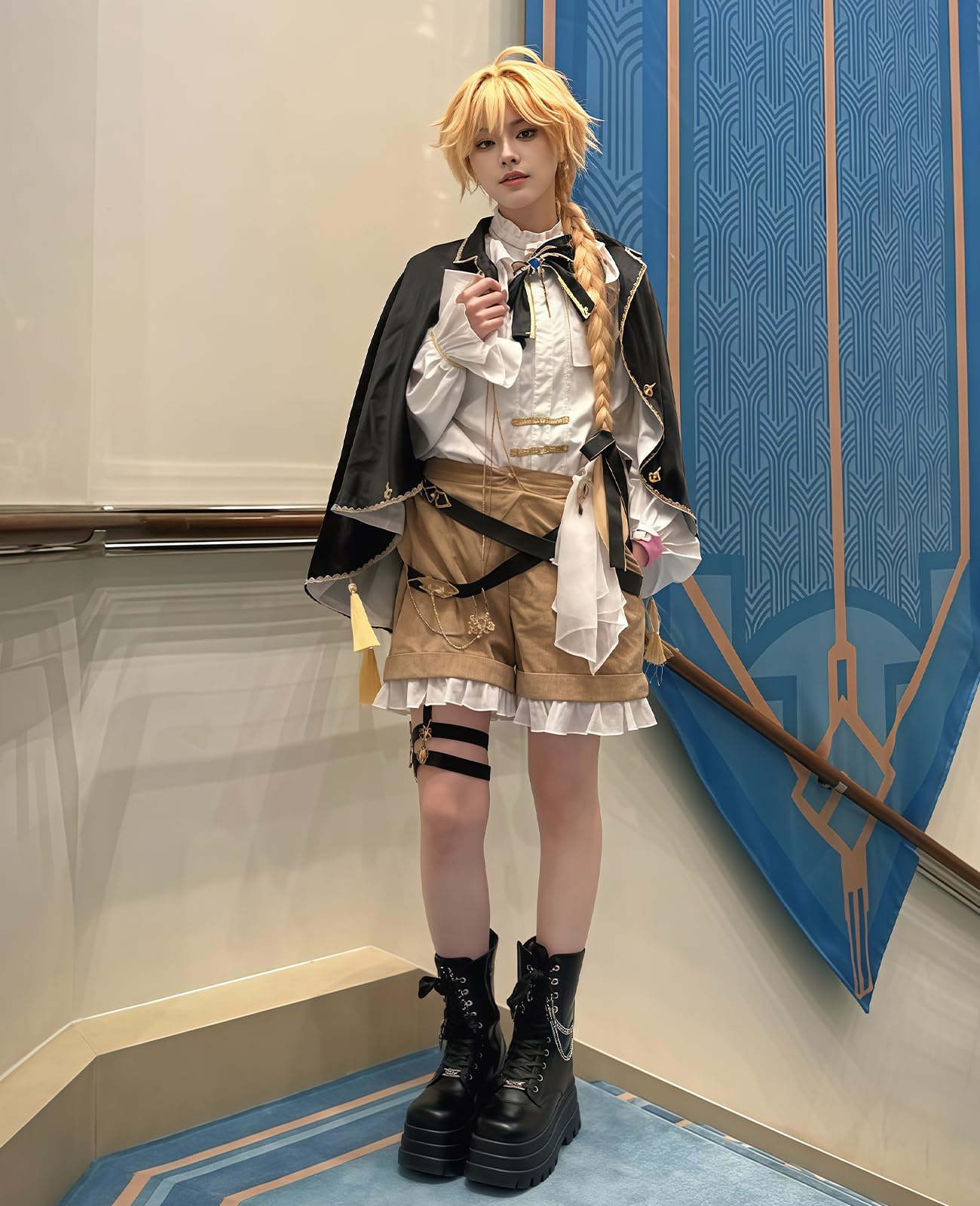 Amazon.co.jp: NOKIJP 空 ウィッグ 主人公兄妹 原神 コスプレ 耐熱