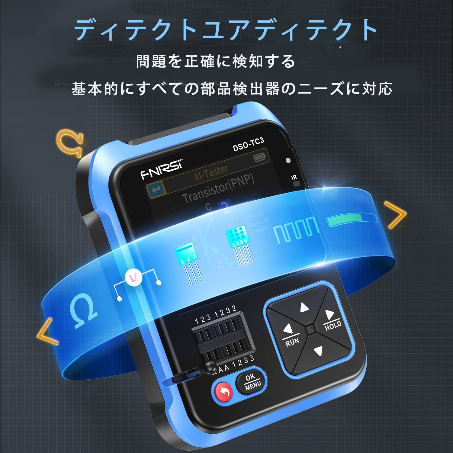 DSO-TC3 500kHz帯域幅ポータブルハンドヘルドオシロスコープ、3 ik Amazon.co.jp: DSO-TC3 500kHz帯域幅ポータブルハンドヘルド