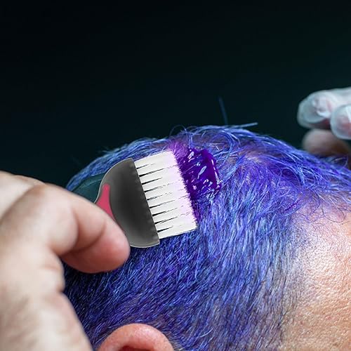 Miniatura 21 de Beaupretty Kit de pinceles de tinte para el cabello de peluquería: 4 pinceles de tinte y resaltado, cepillo para teñir el cabello para teñir