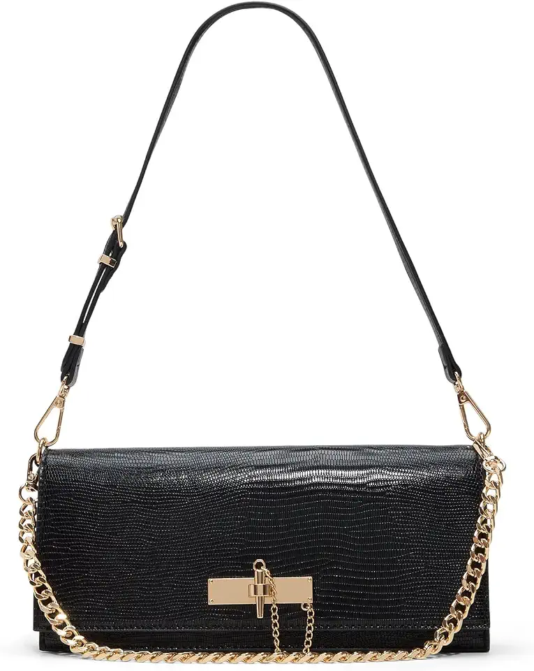 ALDO Womens Thalea Shoulder Handbag Black