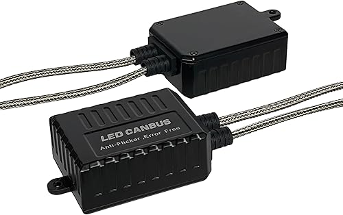 Miniatura 7 de SOCAL-LED 2 x A1 HB4 9006 Decodificador LED Canbus fuerte código de error Cancelador de advertencia Adaptador de relé anti parpadeo (se adapta a