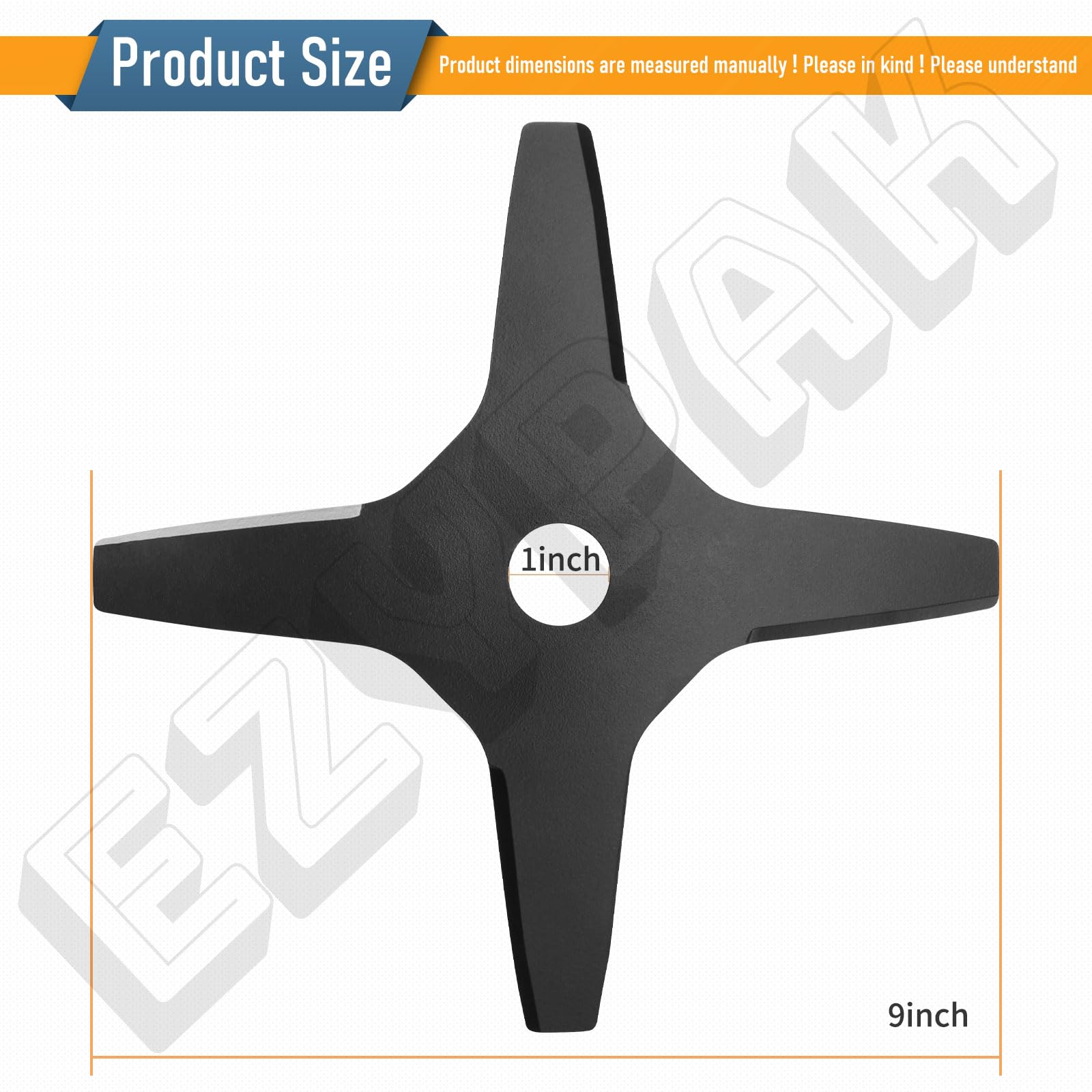 Hoja cortadora de cepillo 49-16-2757 de 9 x 1 pulgada para bordes Milwaukee M18 Fuel Quik-LOK, uso con el accesorio (49-16-2738)