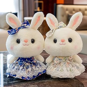 Amazon.co.jp: ぬいぐるみ ウサギ縫い包み おもちゃ 可愛い