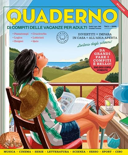 Quaderno di compiti delle vacanze per adulti. L'originale (Vol. 1)