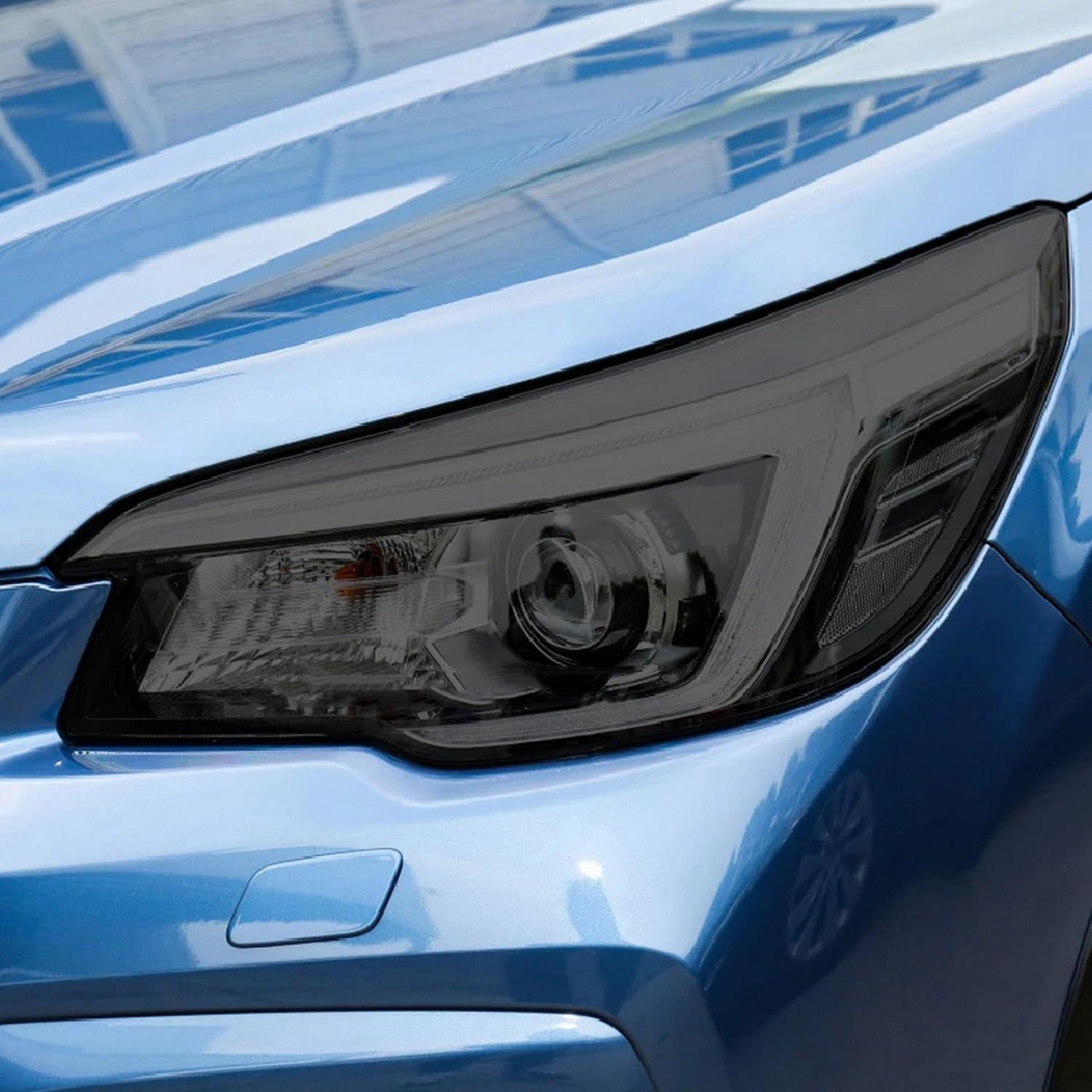 Film protecteur phare pour éviter jaunissement et rayures Subaru Forester TPU noir
