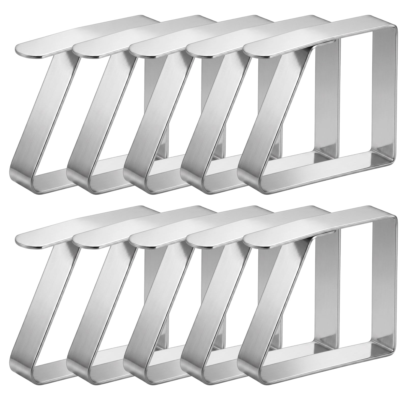 10 Pack Tablecloth Clips,table Cloth Clips for outside Table, Tablecloth Clips for Outdoor Tables, Metal Table Clips for Indoor & Outdoor Tablecloths Use, Home, Dining, Picnic, Party and Wedding