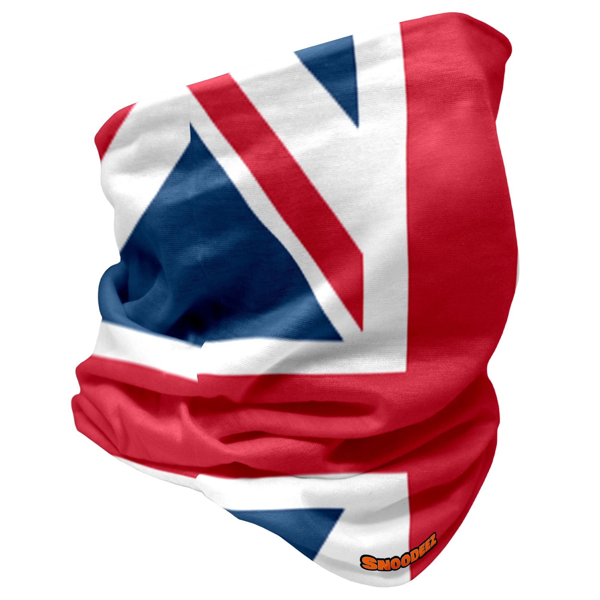 Kids UK Union Jack Flag Multifunctional Snood Headwear (Multicoloured, One Size)
