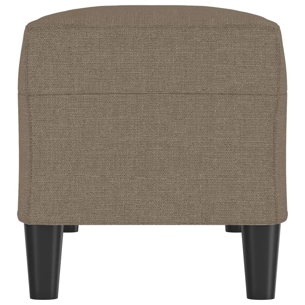 Banco tapizado de tela gris topo, 100 x 35 x 41 cm, con espacio de almacenamiento, para pasillo, dormitorio, salón, comedor y entrada, ahorra espacio y es cómodo