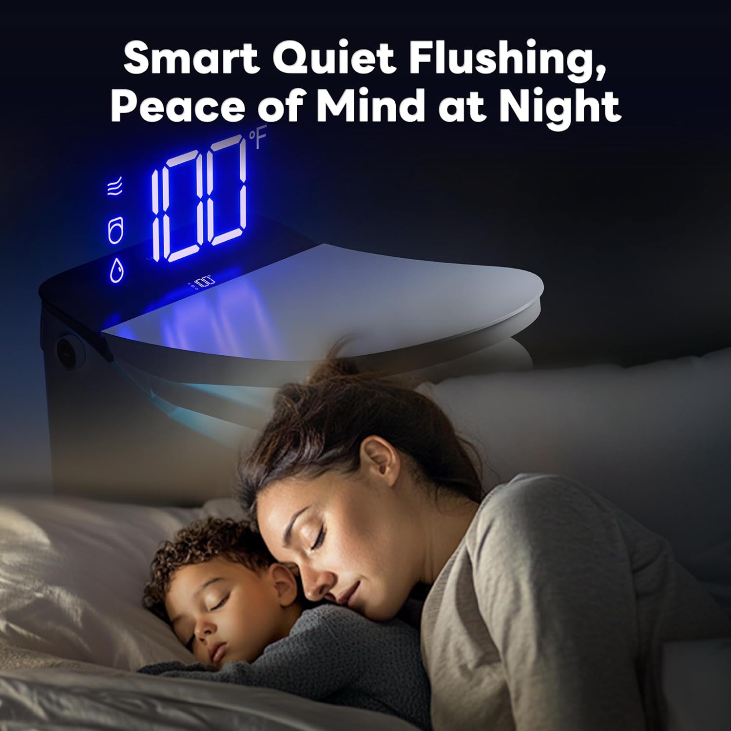 Quiet Operation and Night Light