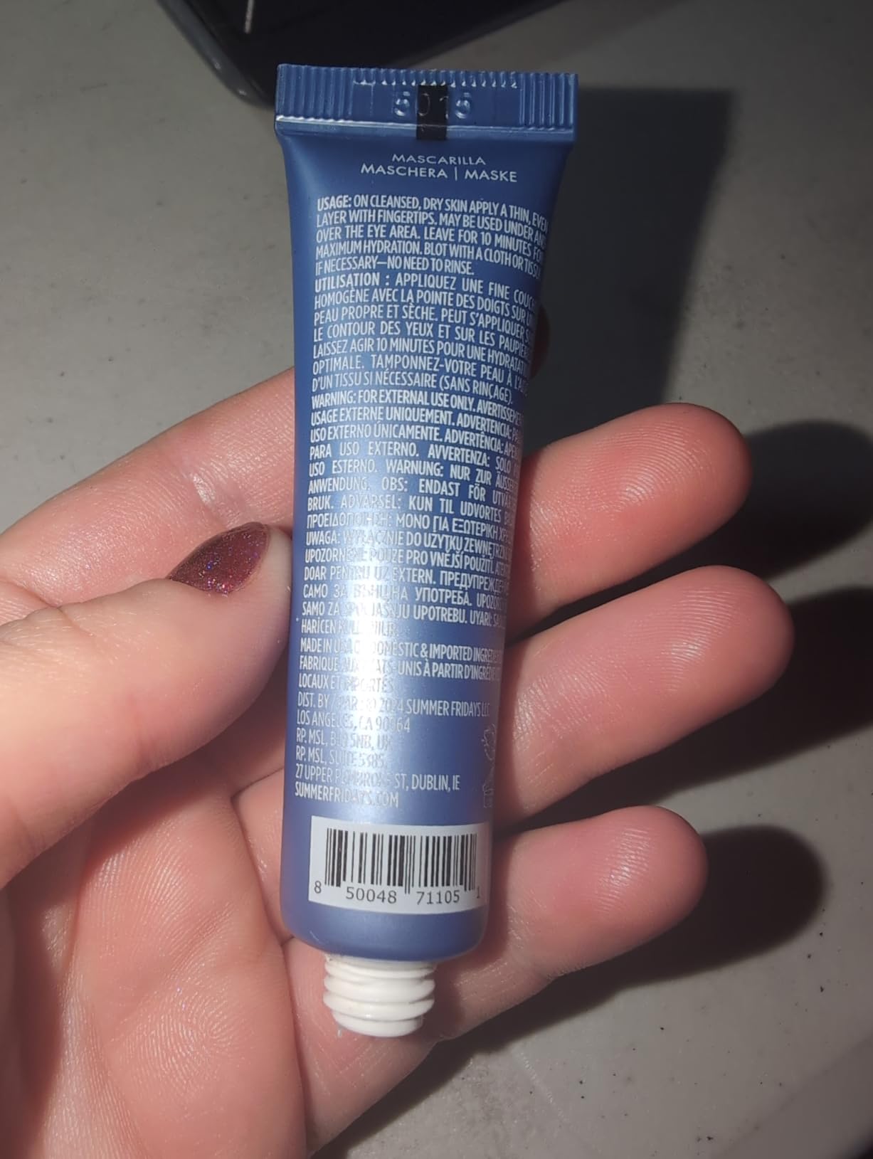 Jet Lag Overnight Eye Serum photo review