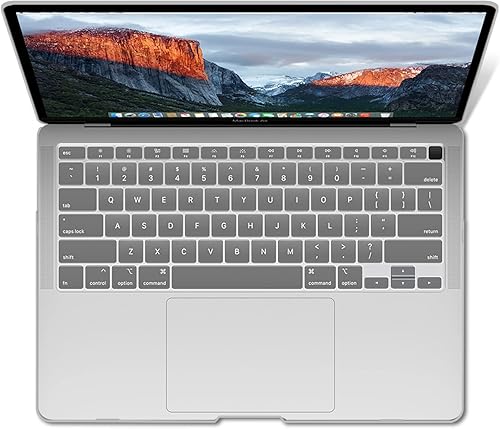 Miniatura 8 de IBENZER - Carcasa rígida para MacBook Air de 13 pulgadas versión 2020, 2019, 2018, A1932, A2179, con funda de teclado para Apple Mac Air 13 Retina