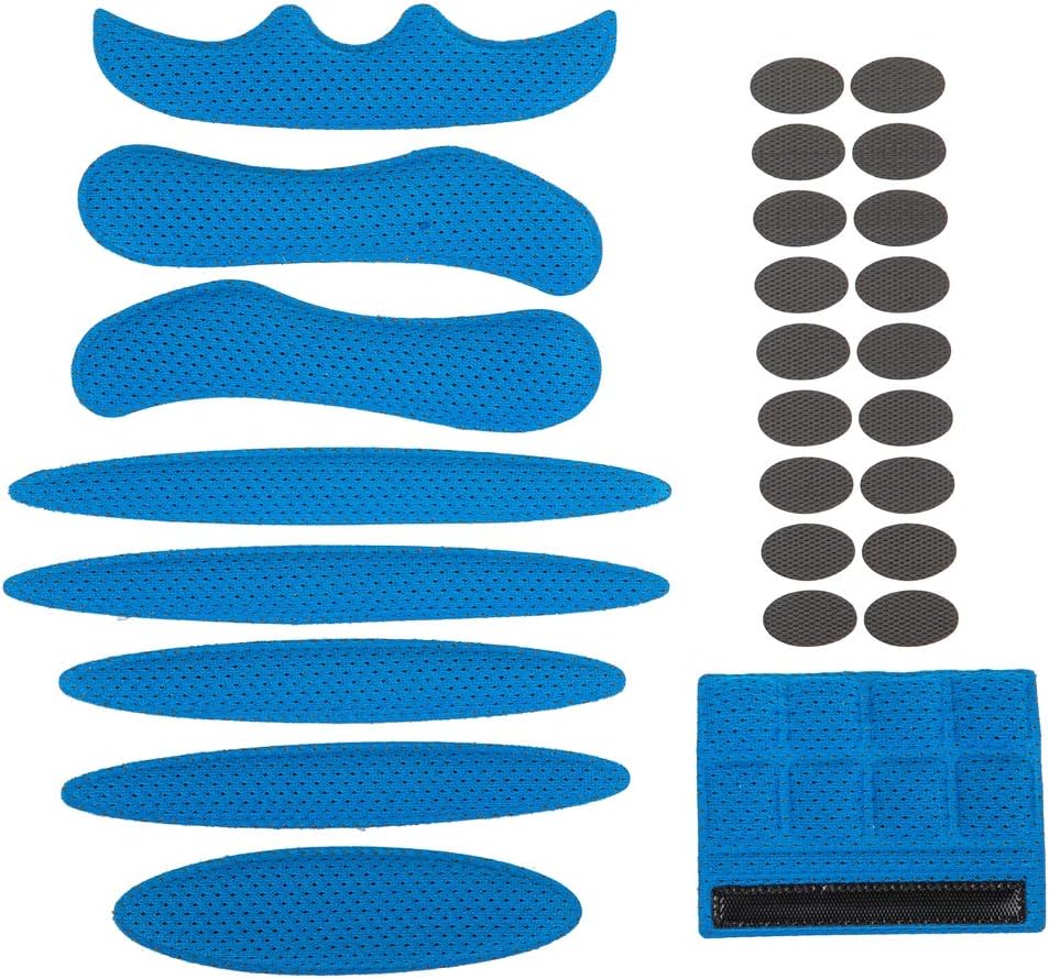 Jipemtra Helmet Padding Foam Kit 27Pcs Bicycle Replacement Pads Universal Helmet Foam Pads Set for Bike Motorcycle Cycling