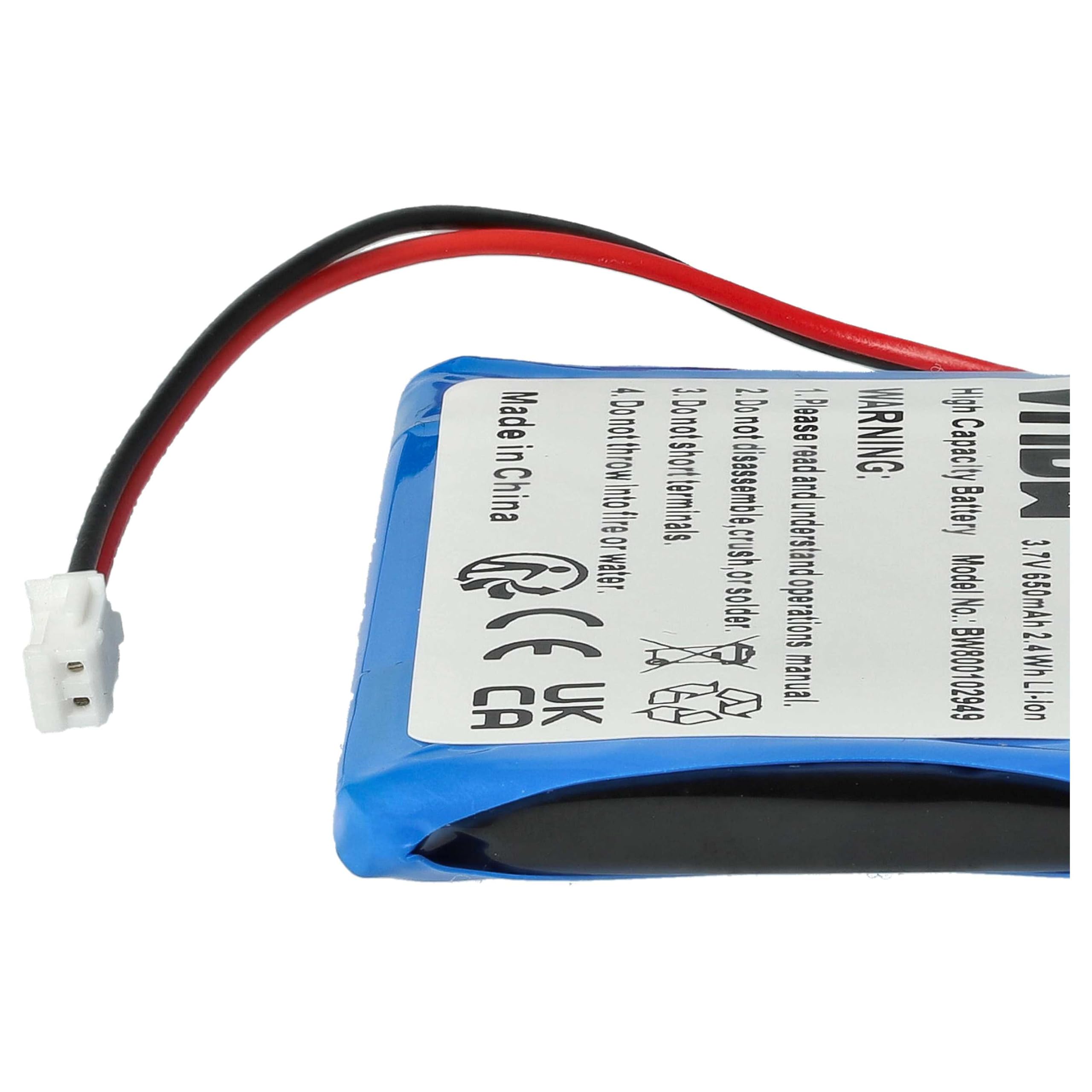 vhbw 5X Batterie Compatible avec Aastra 660177/R1C