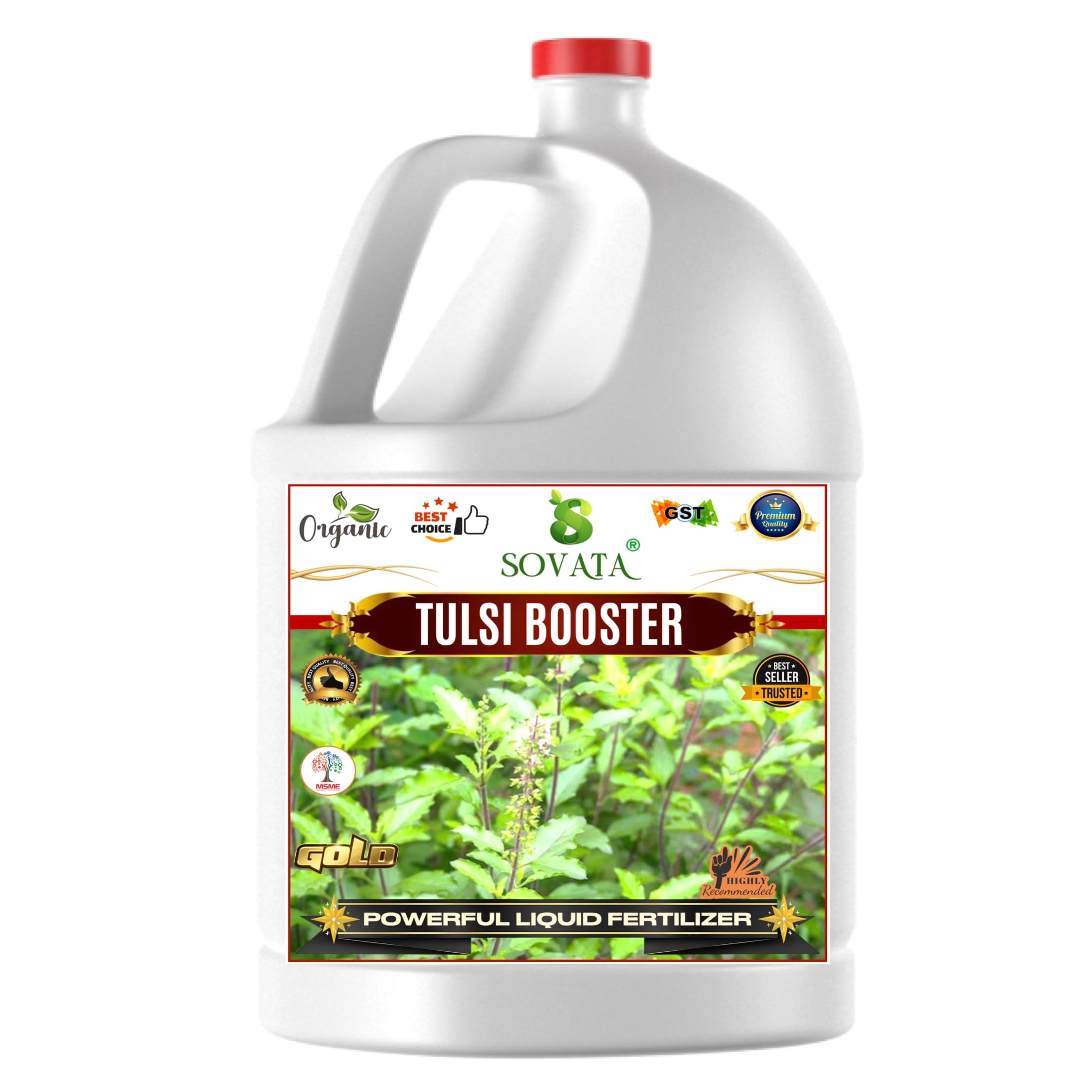 Sovata® Tulsi Booster, Essential Organic Powerful Liquid Fertilizer for Overall Healthy Growth of Tulsi Plants. (1000 ml) (B0D7PXNHBK) Amazon Price History, Amazon Price Tracker