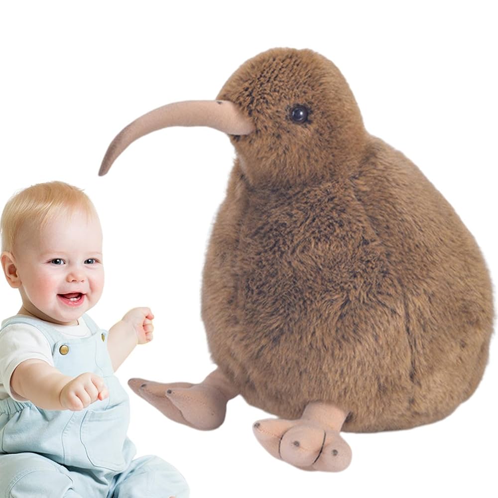 ブラウンキウイ　バード　ぬいぐるみ　新品未使用 Amazon.co.jp: キウイバードのぬいぐるみ | キウイの鳥の