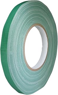 GGR Supplies T.R.U. CGT-80 Green Gaffers Stage Tape with Rubber Adhesive, 1/2 in. Wide x 60 Yards Length, 12MIL Thickness (Pack of 1)