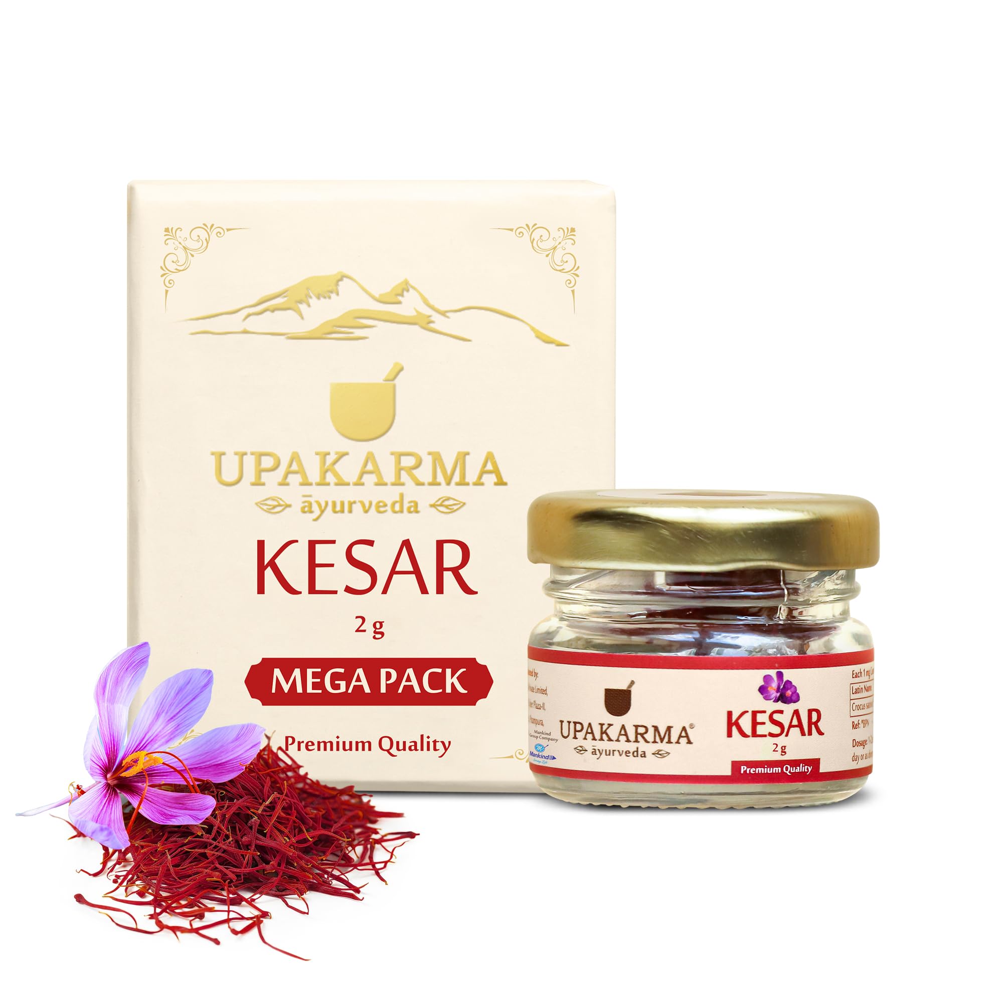UPAKARMA Original Kashmiri Kesar/Saffron | Handpicked Pure Finest Grade | 2 Gram- Pack of 1 (B07XTLSJDV) Amazon Price History, Amazon Price Tracker