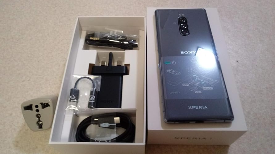 Amazon | Sony XPERIA 1 Dual SIM (J9110) 128GB/6GB (Grey/グレー